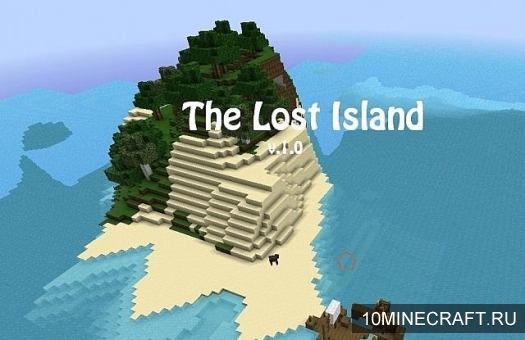 Карта The Lost Island для Майнкрафт