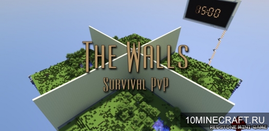 Карта The Walls - PvP Survival для Minecraft