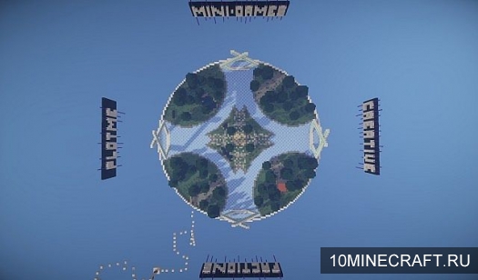 Карта Spawn для Minecraft