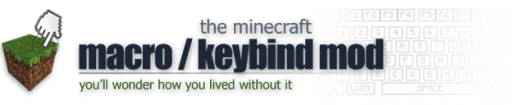 Мод Macro/Keybind для Minecraft 1.8