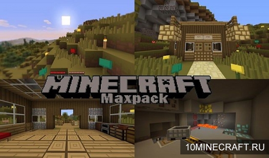 Текстуры MaxPack Legacy для Minecraft 1.7.10 [16x]
