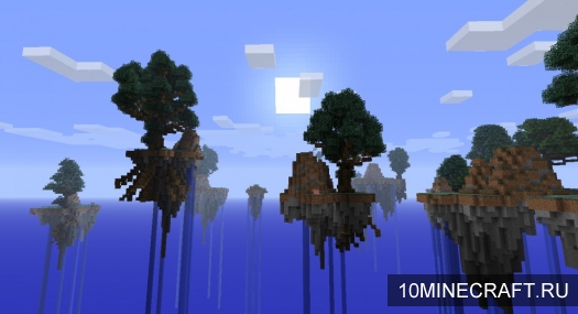 Карта Floating Islands для Minecraft