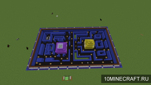 Карта Pacman для Майнкрафт
