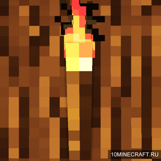 Мод Realistic Torches для Майнкрафт 1.7.10