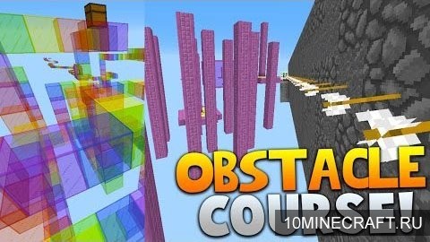 Карта UniqueImpacts Obstacle Course 4 для Майнкрафт 