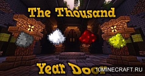 Карта The Thousand Year Door для Майнкрафт 