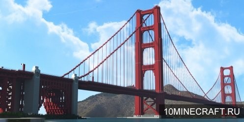 Карта Golden Gate Bridge для Майнкрафт 