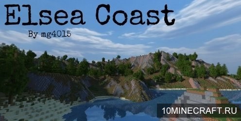 Карта Eslea Coast для Майнкрафт 