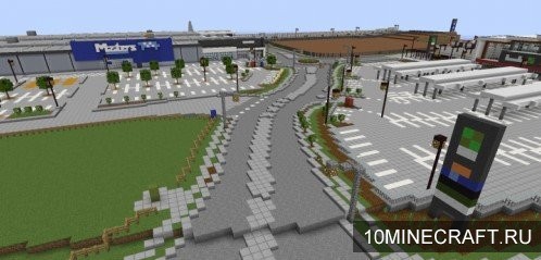 Карта Everton Park Woolworths Shopping Centre для Майнкрафт 