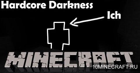 Мод Hardcore Darkness для Minecraft 1.10.2