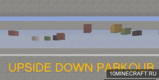 Карта Upside Down Parkour для Майнкрафт 