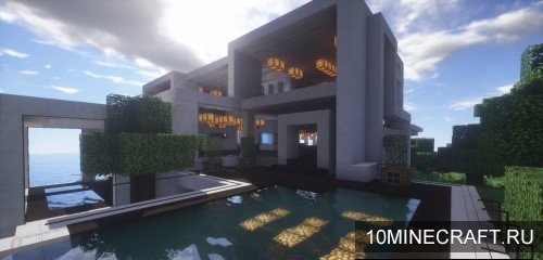 Карта Massive Modern House для Майнкрафт 
