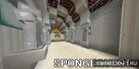 Карта Spongequest для Майнкрафт 