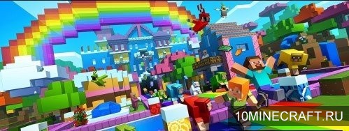 Карта Rainbow для Майнкрафт 