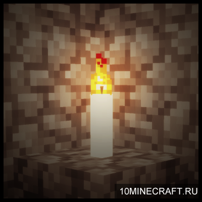 Мод ATLCraft Candles для Майнкрафт 1.10.2