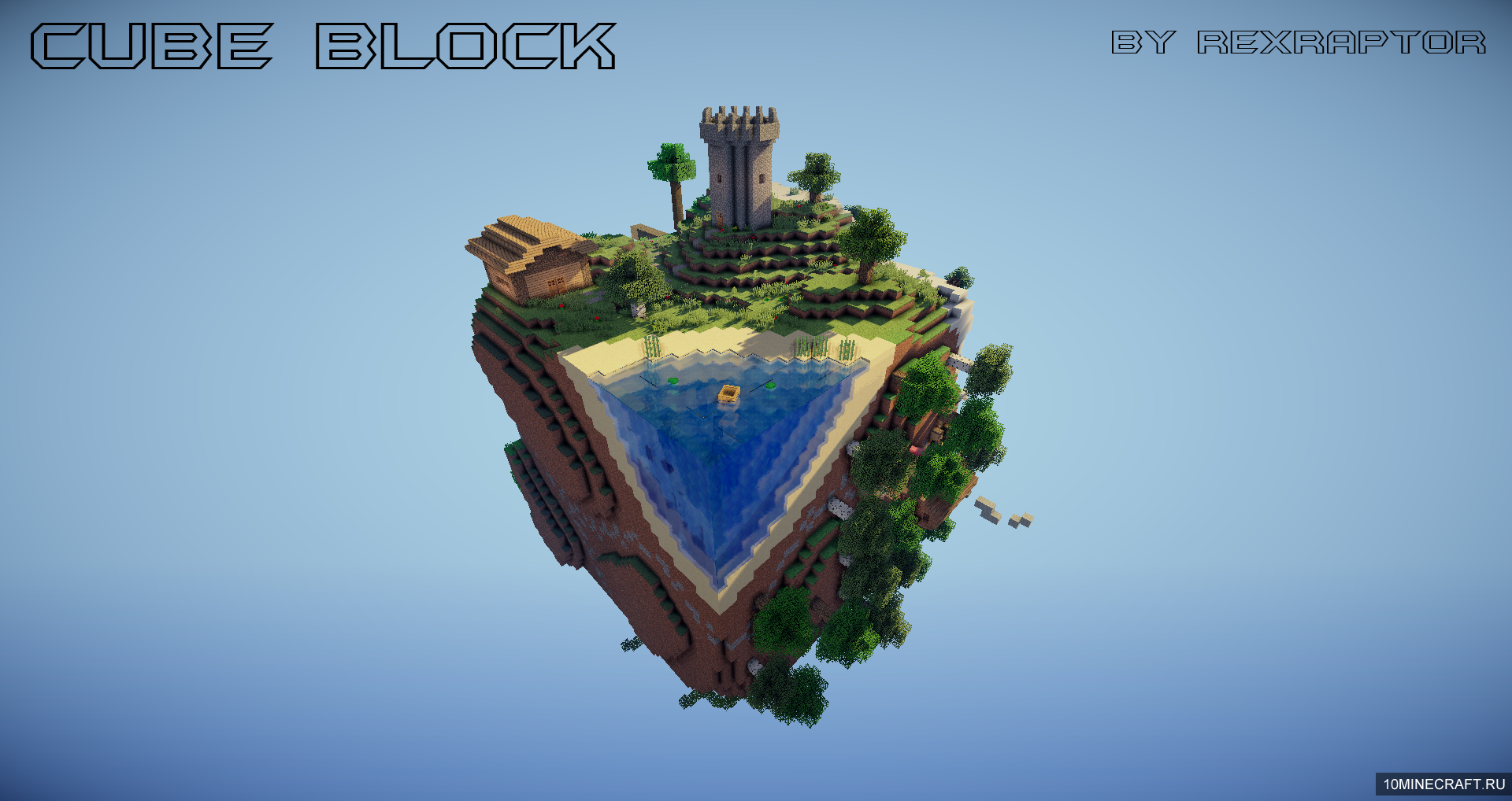 Скачать карту Cube Block для Minecraft бесплатно - Карты ...
