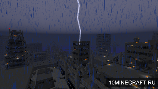 Карта Horizon City - Zombie Apocalypse для Майнкрафт