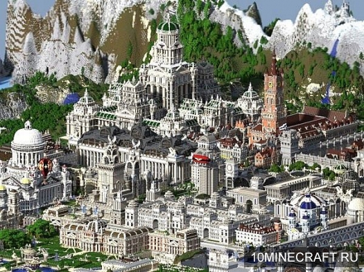 Карта Imperial City для Minecraft