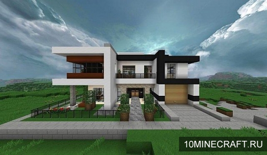 Карта Modern House для Minecraft