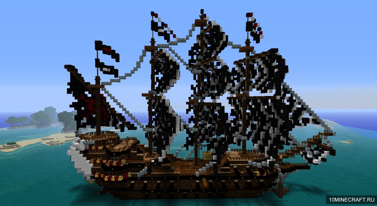 Скачать карту Корабль для Minecraft