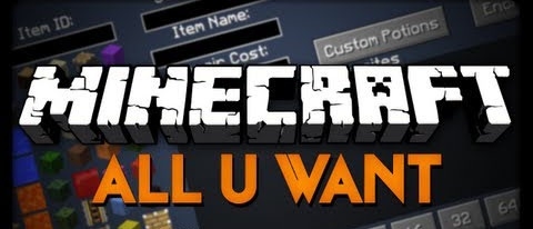 Мод All-U-Want для Minecraft 1.7.10