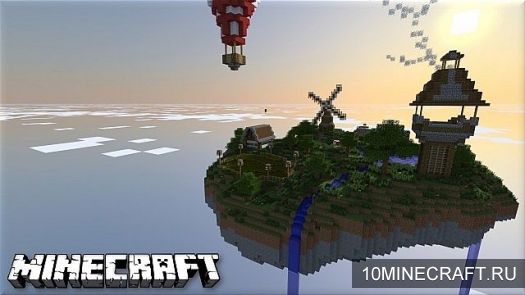 Карта Sky Village для Minecraft