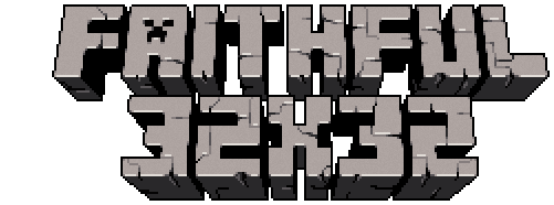 Текстуры Faithful для Minecraft 1.8 [32x]