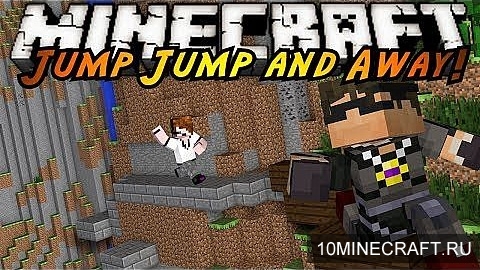 Карта Jump Jump and Away для Minecraft
