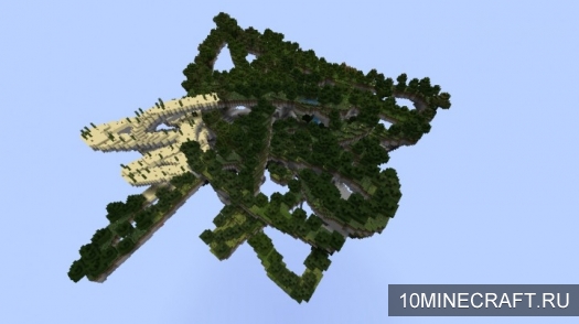 Карта Floating Survival Island для Minecraft