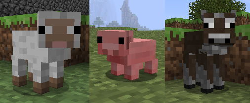 Мод Baby Animals для Minecraft 1.7.2
