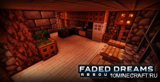 Текстуры Faded Dreams для Minecraft 1.8.4 [64x]