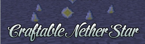 Мод Craftable Nether Star для Minecraft 1.5.2