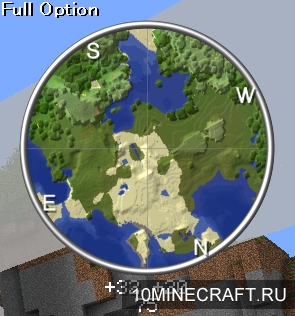 Мод Reis Minimap для Minecraft 1.6.4