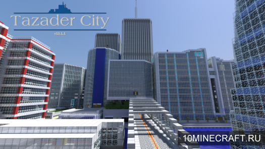 Карта Tazader City для Minecraft