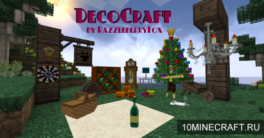 Мод DecoCraft для Майнкрафт 1.7.2