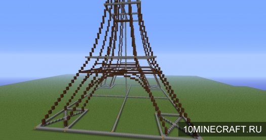 Скачать Эйфелева башня для игры в minecraft