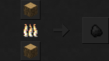Как сделать древесный уголь в Майнкрафт