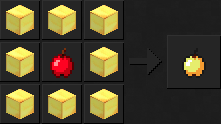 Как сделать золотое яблоко в Майнкрафт