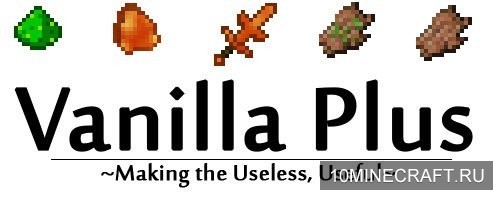Мод Vanilla Plus для Minecraft 1.8
