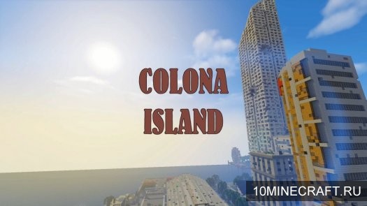 Карта Colona Island для Майнкрафт 