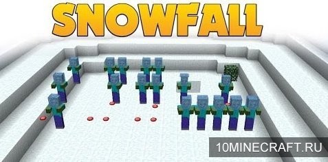 Карта Snowfall для Майнкрафт 