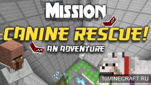 Карта Mission – Mooshroom Rescue для Майнкрафт 