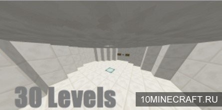 Карта 30 Levels для Майнкрафт 