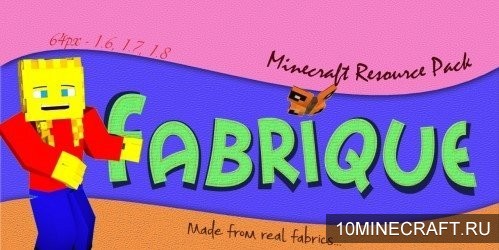 Текстуры Fabrique для Майнкрафт 1.11 [64x]