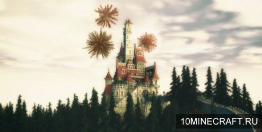 Карта Beast's Enchanted Castle для Майнкрафт 