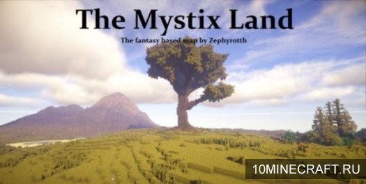 Карта The Mystix Lands для Майнкрафт 