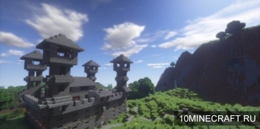 Карта Temples of Legends для Майнкрафт 