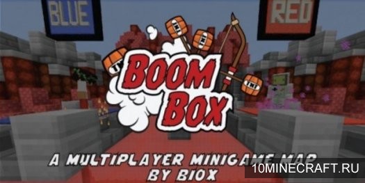 Карта BoomBox для Майнкрафт 