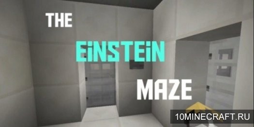 Карта The Einstein Maze для Майнкрафт 