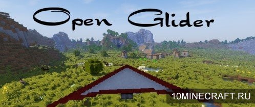 Мод Open Glider для Майнкрафт 1.10.2